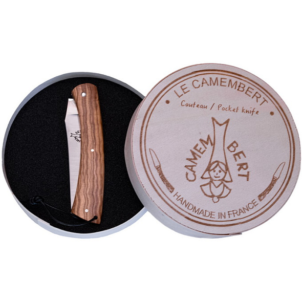 Нож карманный складывающийся Camembert 11 см, ручка - фисташковое дерево