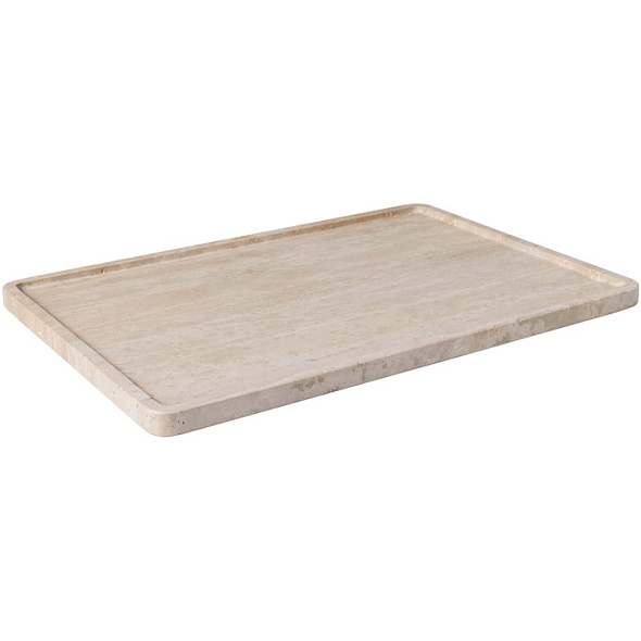 Блюдо сервировочное Manufacture Travertine 40,5х28 см