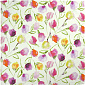 Скатерть прямоугольная Fresh Tulips 130х170 см