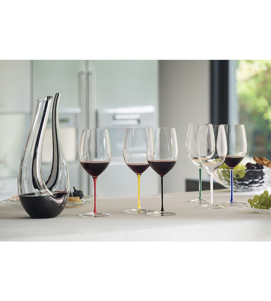 Бокал для вина Cabernet/Merlot Fatto a Mano 625 мл, розовый