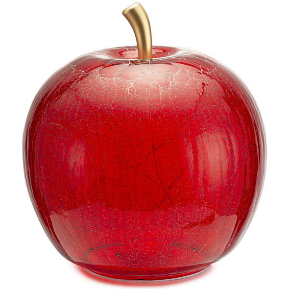 Фигурка "Яблоко" Lights in the night 27 см, красная