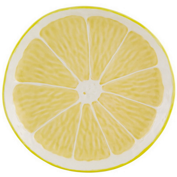 Тарелка салатная Lemon 20х20,5 см