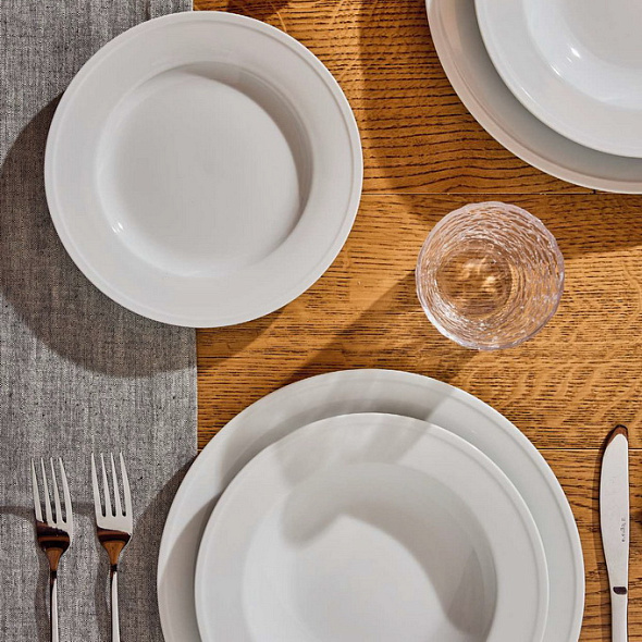 Набор посуды на 6 персон Milano Bianco, 18 предметов