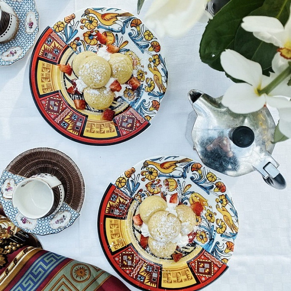 Тарелка салатная Huaricanga Hybrid 20 см