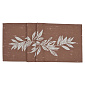Скатерть-дорожка Big Leaves 50х140 см, цвет кирпич