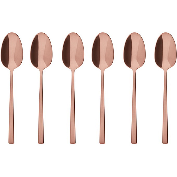 Набор ложек чайных Rock Copper, 6 шт