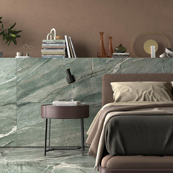 Керамогранит Imola The room 60х120 N, Tiffany Green, 6,5 мм