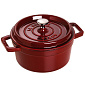 Кокот круглый La Cocotte 24 см / 3,8 л, гранатовый