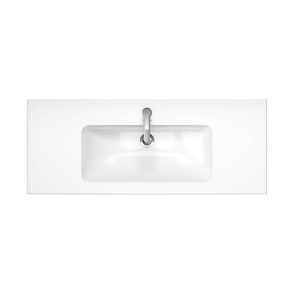 Раковина Duravit ME by Starck 123х49 2336120060, подвесная, белая