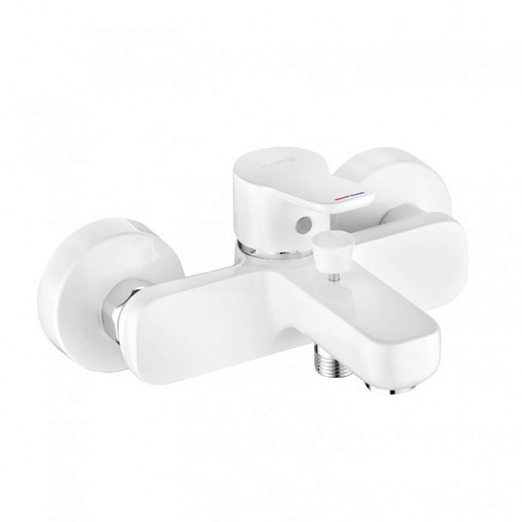 Смеситель для ванны Kludi Pure&Easy q1_376819165, белый
