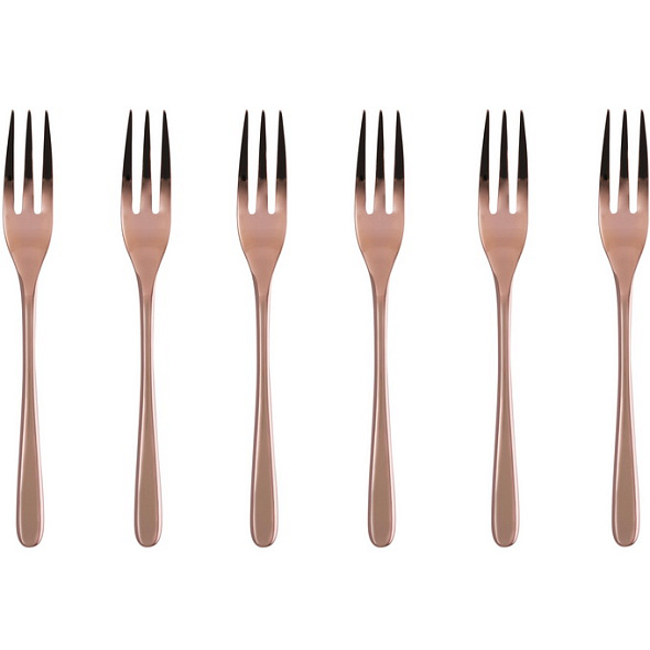 Набор вилок десертных Taste Copper, 6 шт