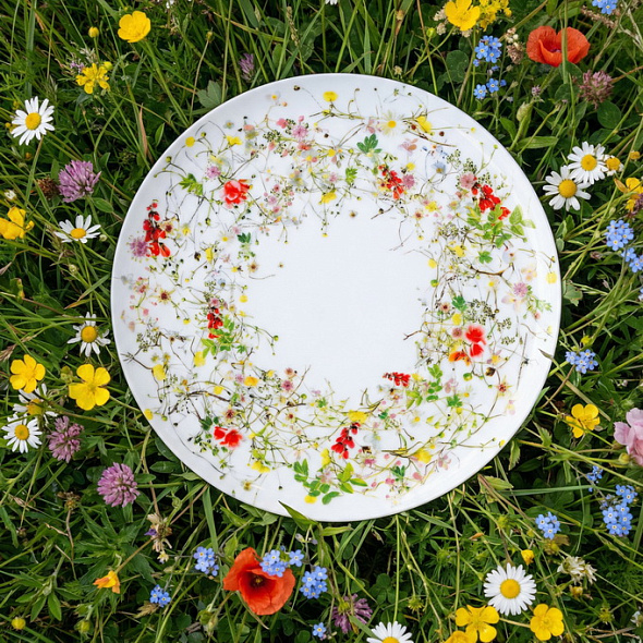Блюдо сервировочное Brillance Fleurs Sauvages 32 см