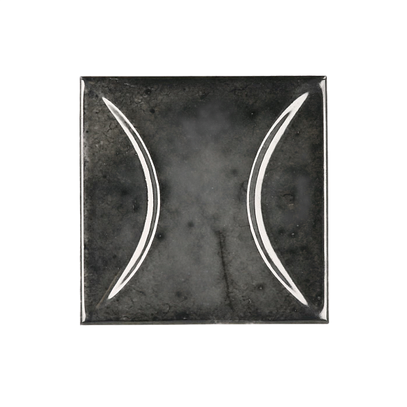 Плитка керамическая Equipe Hanoi 10х10, Arco Black Ash, 8 мм