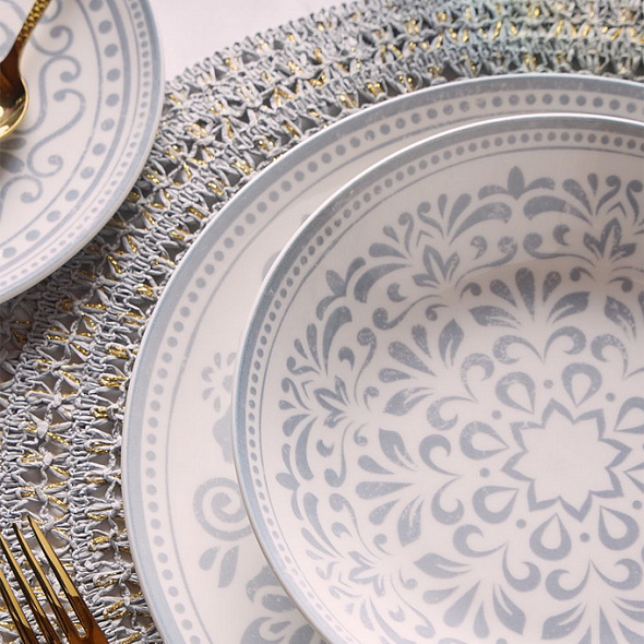 Набор посуды на 6 персон Madison Arabesque, 18 предметов