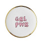 Блюдце "Grl Pwr" La Tavola Scomposta 17 см