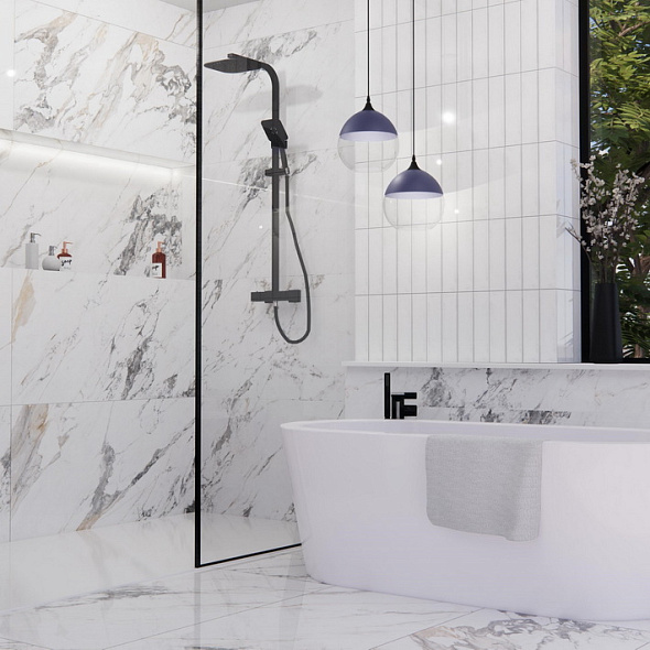 Керамогранит Prissmacer Tinenza 60х120, White, 10,5 мм
