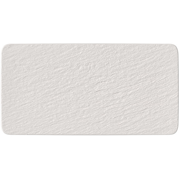 Блюдо прямоугольное Manufacture Rock Blanc 35x18 см