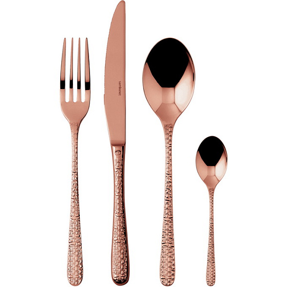 Набор столовых приборов Venezia Copper, 24 предмета