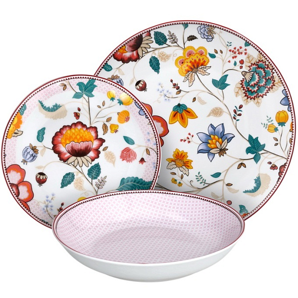 Набор посуды на 6 персон Moon Kimono, 18 предметов