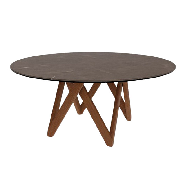 Стол Calligaris Cartesio 160х160, Bronze