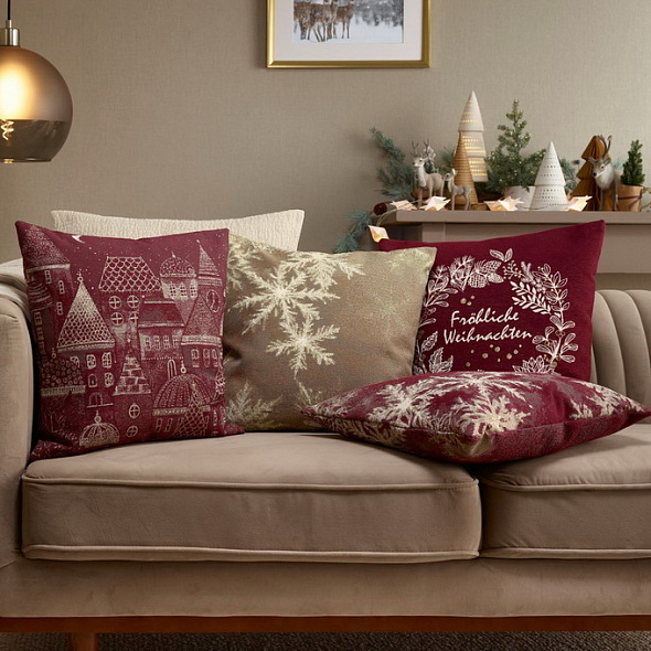 Чехол для подушки декоративной Freddo 45х45 см, цвет карамель