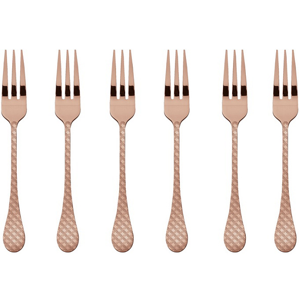 Набор вилок десертных Taormina Copper, 6 шт