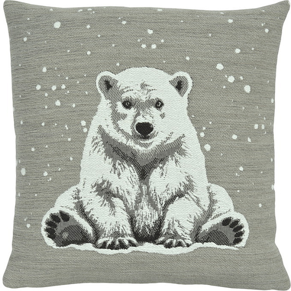 Чехол для подушки декоративной Arktos 45х45 см, серый