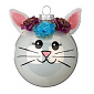 Елочный шар "Кот" 8 см