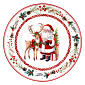 Блюдо сервировочное Santa Сlaus 30 см