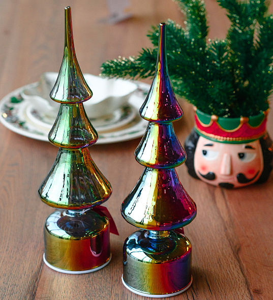 Фигурка с подсветкой "Елка" Christmas Rolling 36 см, цвет радужный