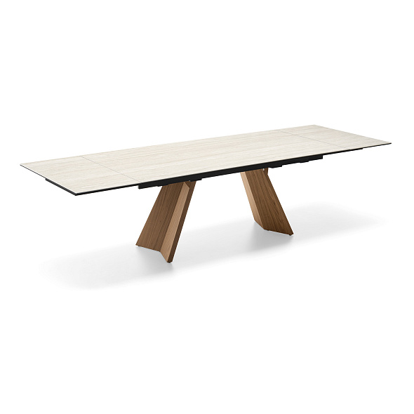 Стол Calligaris Icaro 160(240)х90 CS4114, White Travertino