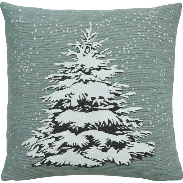 Чехол для подушки декоративной Nordmann 45х45 см, серо-голубой