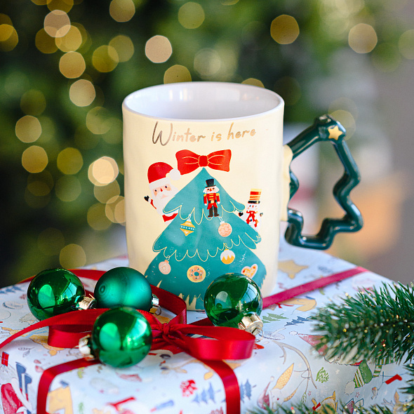 Кружка "Елка" 380 мл