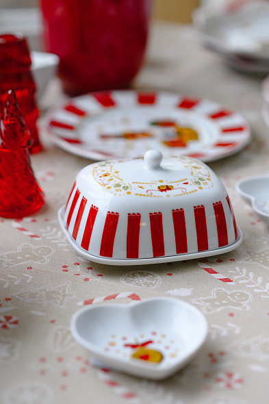 Набор блюд Hutschenreuther Christmas Love "Сердце" 10 см, 2 шт