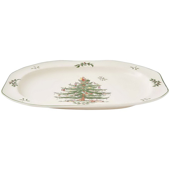 Блюдо овальное Christmas Tree 35 см