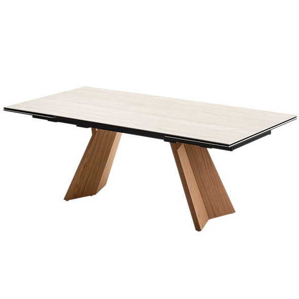 Стол Calligaris Icaro 160(240)х90 CS4114, White Travertino