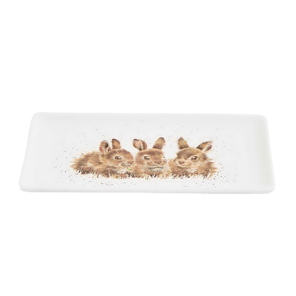 Блюдо "Кролики" 20х11,5 см