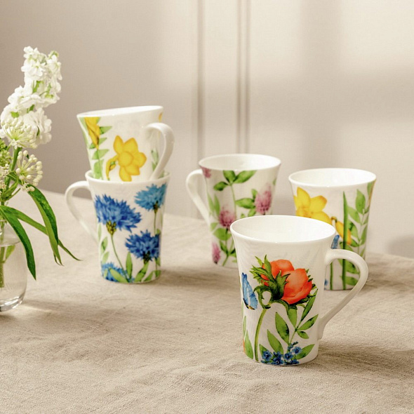 Кружка "Нарцисс" Nora Wild Flowers 400 мл