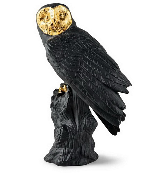 Статуэтка "Сова. Black Gold" 41х25х22 см