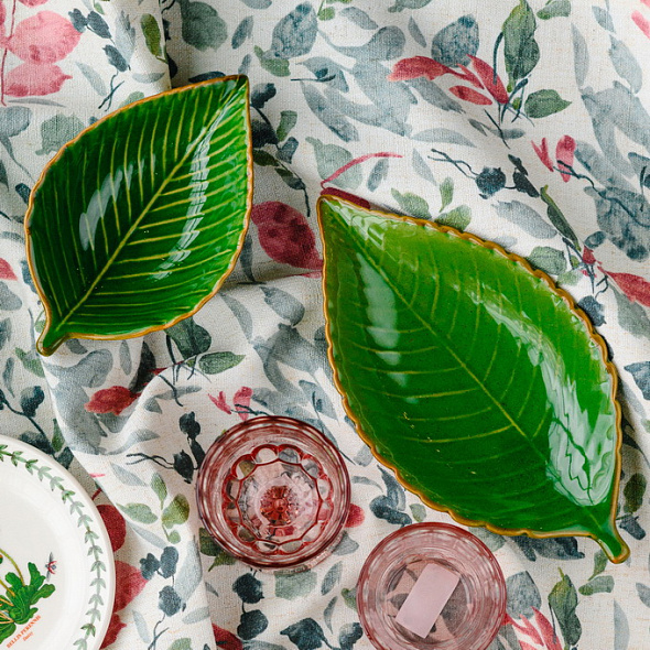 Блюдо-лист Relief Zaira 20х12 см