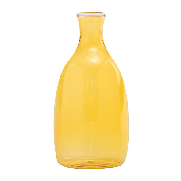 Ваза Un Fiore 15 см, желтая