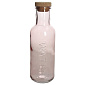 Бутылка для воды Glass Pop 1 л, розовая