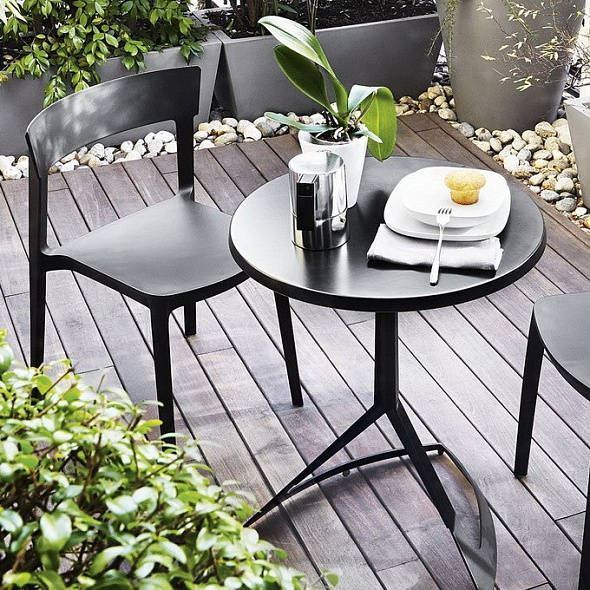 Стул Calligaris Skin, цвет matt black