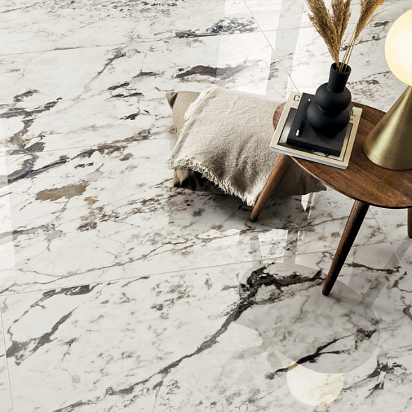 Керамогранит Panaria Ceramica Perpetual 60х120 Lux, Breccia Warm, 9 мм