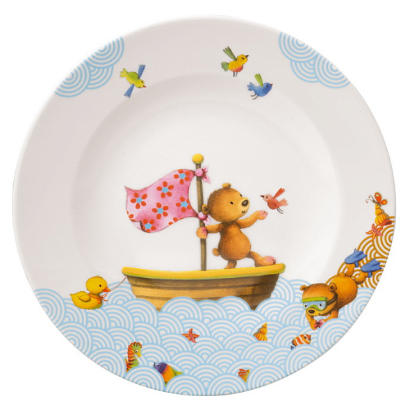Тарелка столовая Happy as a Bear 22 см