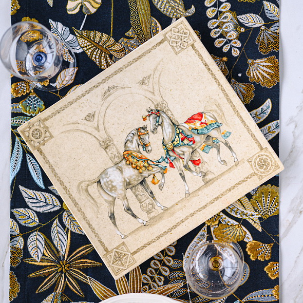 Блюдо сервировочное Chevaux du vent 29,5х26,5см