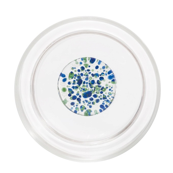 Стакан Teca Terrazzo 350 мл, синий/зеленый