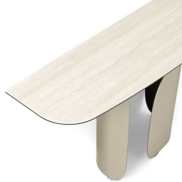 Консоль Calligaris Twins, White Travertino