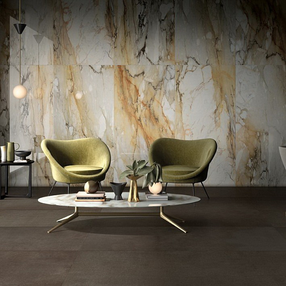 Керамогранит La Faenza Bianco 90х90 N, Calacatta Macchia Vecchia, 10 мм