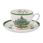 Чашка чайная с блюдцем Spode Christmas Tree 200 мл
